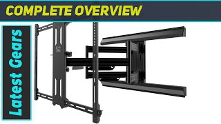 Kanto PMX700 Pro Series TV Wall Mount Best Full Motion Articulating Mount for Large TVs [upl. by Aneehsirk]