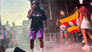 BEENIE GUNTER BRINGS UGANDAN HEAT TO AFROFEST TORONTO [upl. by Enaed]