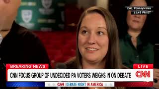 CNN Focus Group Slams Kamala After Debate quotLife Was Better Under Trumpquot [upl. by Nnayr157]