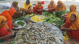 DESHI EEL Fish Curry  Baim Fish Chorchori Recipe  Country EEL Fish Processing amp Cooking [upl. by Aeriela]