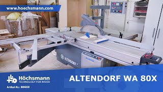 ALTENDORF WA 80X Höchsmann Klipphausen [upl. by Aneez]