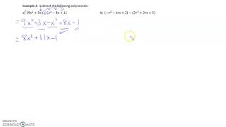 MCR3U 01 Polynomials Review [upl. by Najram]