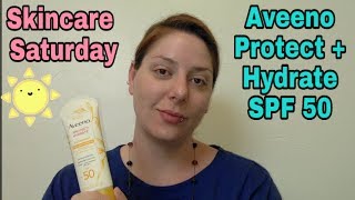 Aveeno Protect  Hydrate SPF 50 Facial Suncreen [upl. by Ja]