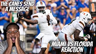 Reaction To 19 Miami vs Florida  Full Game Highlights  2024 College Football Highlights [upl. by Llertnor]