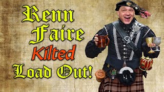 Renn Faire Kilt Load Out What should you wear to a renaissance fair [upl. by Guillaume]