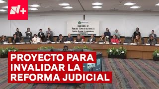 ¿En qué consiste el proyecto para invalidar la Reforma Judicial  N [upl. by Euqilegna]