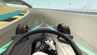 FORMULA E 2025 PRE SEASON TEST  Madrid Jarama Onboard Lap [upl. by Staford349]