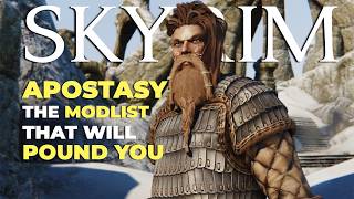 Skyrim But With 2600 Mods  Apostasy Ver 116 Modlist Showcase  4K 60FPS [upl. by Ahtelra957]