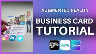 Augmented Reality Business Card TUTORIAL for web [upl. by Eelrebmyk]