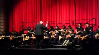 Shchedryk  Santa Maria High School Guitar Orchestra [upl. by Hibbert]