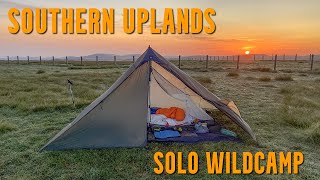 Southern Uplands  MLD Duomid  Solo Wildcamp [upl. by Ad]