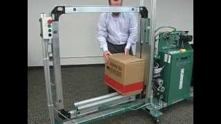 Signode MHVM Side Seal Strapping Machine [upl. by Ambrosio]