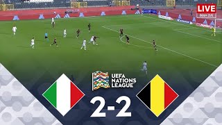 Italy vs Belgium  UEFA Nations League 2024 Full Match [upl. by Pardner]