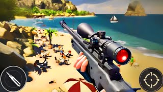 Elite Sniper Games 3D Offline  Android GamePlay [upl. by Anerev]