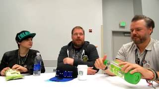 Bex TaylorKlaus Pidge Tim Hedrick and Tyler Labine Hunk talk Voltron at Wondercon 17 [upl. by Eanaj468]