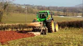 Ploughing Grassland  John Deere 6930 [upl. by Penman580]