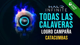 PERDIBLE CAMPAÑA HALO INFINITE  Localización de todas las calaveras [upl. by Acirrej927]