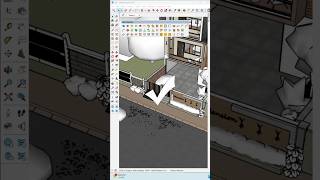 ✅How to use JHS Powerbar inside Sketchup cad youtubeshorts viralvideos new designer sketchup [upl. by Aralk]