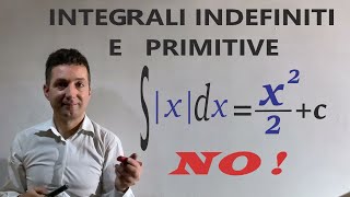 Integrali indefiniti  primitiva di una funzione Perché esistono  Lezione di base [upl. by Gran]