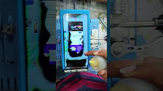 Display cleaning by Isopropyl Liquid youtubeshorts smartphone repair electronic motivation [upl. by Erik272]