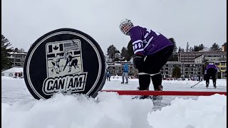 CANAM Pond Hockey Lake Placid NY  February 1113 2022 [upl. by Rabkin43]