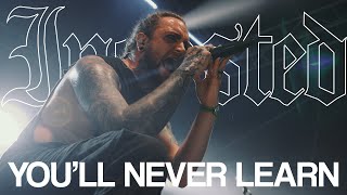 Ingested  Youll Never Learn OFFICIAL VIDEO [upl. by Ydniw]