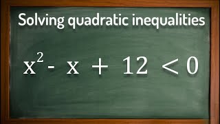 Quadratic Inequalities  Higher  GCSE Maths [upl. by Ariajaj]