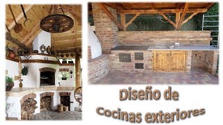 Cómo diseñar una cocina de exterior [upl. by Weider581]