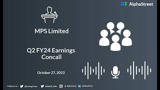 MPS Limited Q2 FY24 Earnings Concall [upl. by Yob]