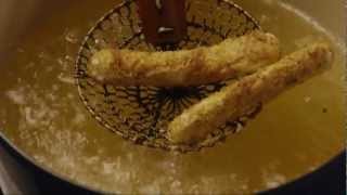 How to Make Fried Mozzarella Cheese Sticks  Allrecipescom [upl. by Tumer]