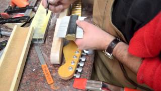 Building a Strat Neck Luthier Build Process Part 1 [upl. by Estelle]