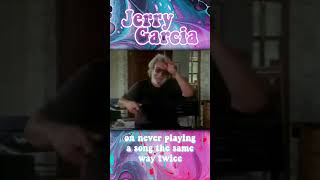 Jerry Garcia talks about never playing a song the same way twice gratefuldead [upl. by Ibrab]