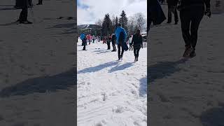 Megeve France ♥️😍megeve nicevideo snow [upl. by Annayoj]