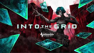 Into The Grid  Gameplay Trailer  Upcoming Cyberpunk Roguelike Deckbuilder [upl. by Tesler]