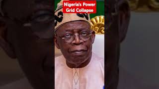 Nigerias power Grid Collapse africanews culture nigeria grid trendingvideo shorts topnews [upl. by Tezil]