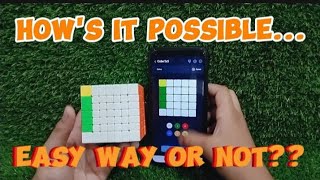 CUBE SOLVE MAGIC TRICK APP  VERY DETAILED CUBE SOLVER APP [upl. by Domel]