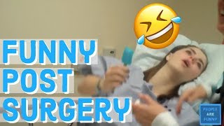 🤣 Funny Post Surgery Anesthesia Videos 😂 People Are Funny Ep 1 [upl. by Margy]