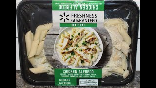 Freshness Guaranteed Walmart Chicken Alfredo Meal Review [upl. by Suiratnod]