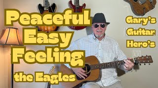 quotPeaceful Easy Feelingquot Simplified Acoustic Guitar Lesson beginnerguitarlessons guitarcover [upl. by Mosi278]