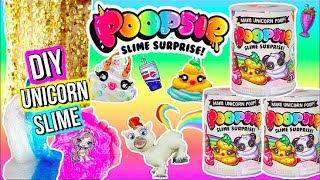 POOPSIE SLIME SURPRISE AUSPACKEN I EINHORN SLIME Spielzeugtest I PatDIY [upl. by Errehs]