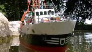 RC Boat  Sagitta Bergen  Trawler [upl. by Christenson]