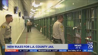 New rules for LA County jail [upl. by Thelma758]