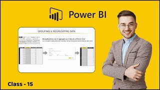 39 Power BI Demo Grouping amp Aggregating Records  Connecting amp Shaping Data  Learn Power BI 2022 [upl. by Korman]