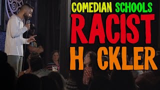 COMEDIAN SCHOOLS RACIST HECKLER [upl. by Macomber]