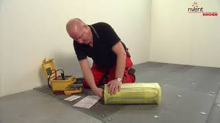 RAYCHEM QuickNet Floor Heating Mat Installation Guide Swedish [upl. by Ignatius]