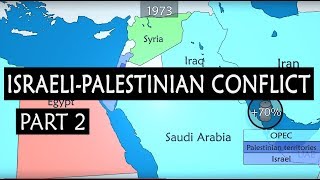 IsraelPalestine conflict  Summary on a Map [upl. by Nahsyar217]