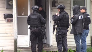 Peterborough Police’s Emergency Response Team conducts search warrant [upl. by Wash]