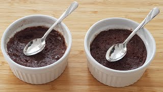 2 Minuten Mikrowellen Brownies  Mikrowellen Rezept [upl. by Kravits]