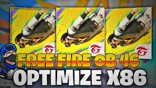 NEW AMAZON FREE FIRE OB46 🎯SUPER OPTIMIZED ✅ FREE FIRE X86  FIX LAG AFTER OB46 FREE FIRE UPDATE [upl. by Mcdermott581]