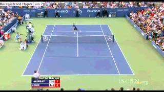 Andy Murray vs Marin Cilic Highlights US OPEN 2012 [upl. by Ku]